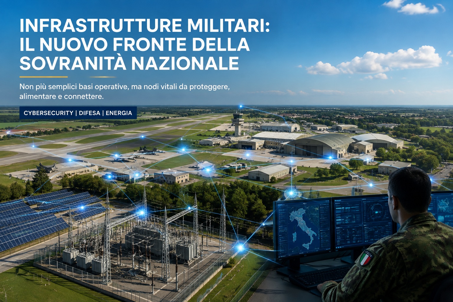 Miniatura della hero: Infrastrutture della Difesa: dal supporto logistico al dominio operativo