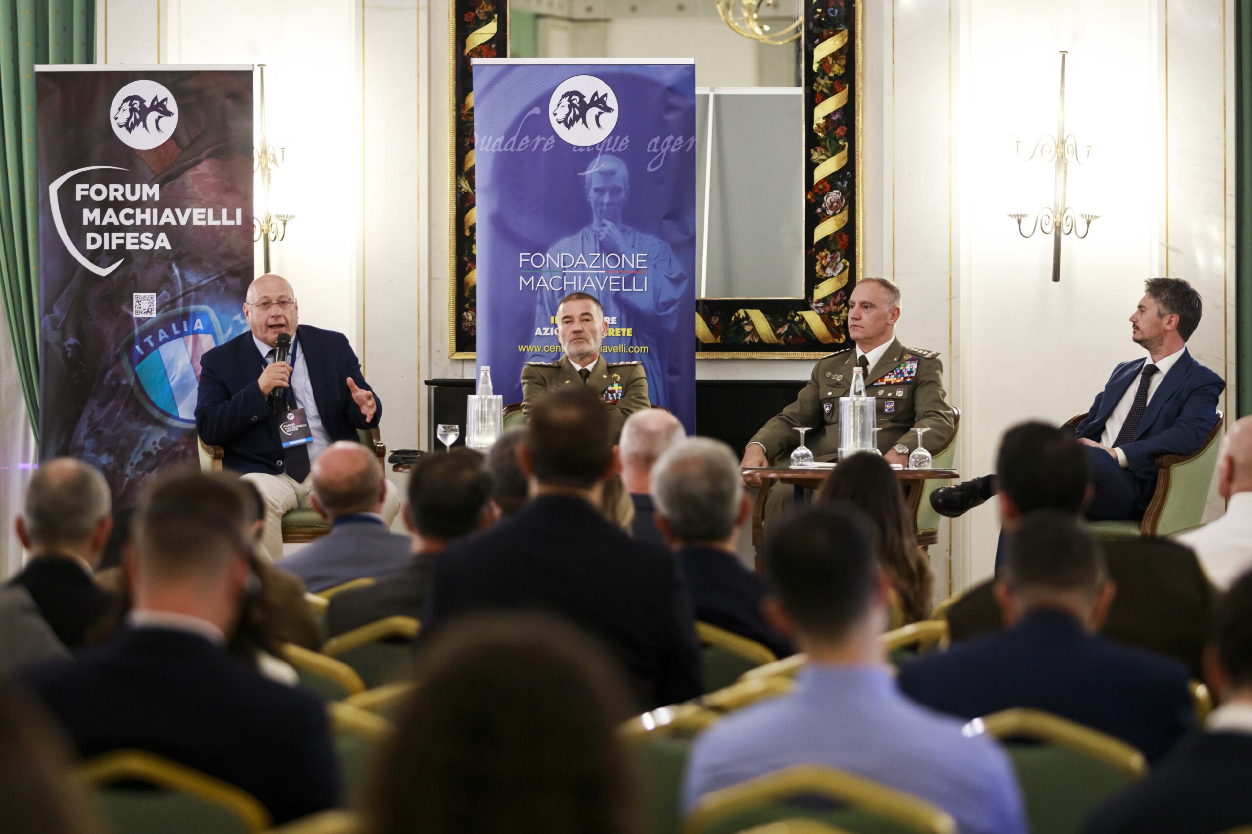 Panel sul futuro della guerra al V Forum Machiavelli Difesa 2026