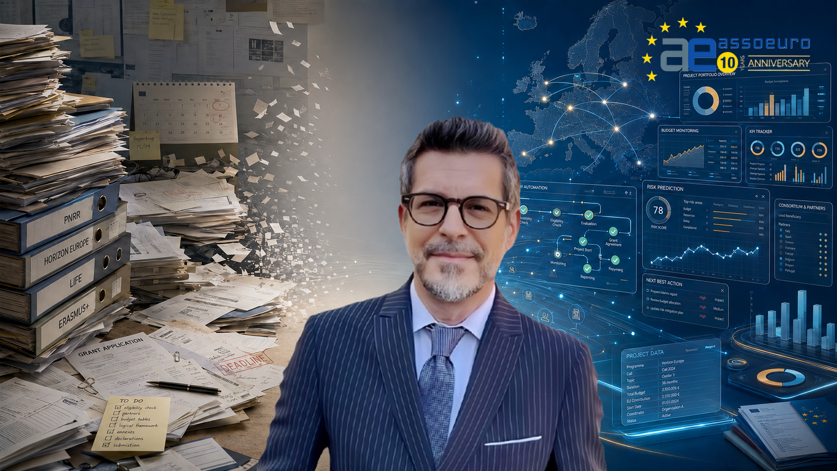 Fabrizio Canetto tra la gestione manuale dei progetti europei e gli strumenti digitali per l’europrogettazione
