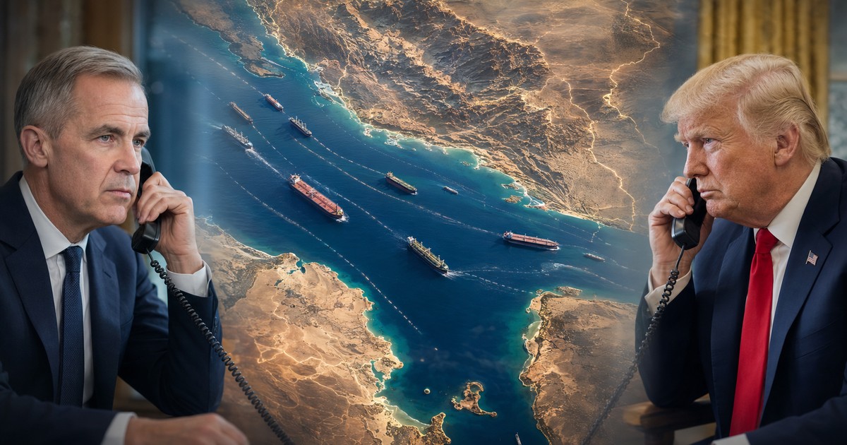 Il colloquio tra Mark Carney e Donald Trump sullo Stretto di Hormuz, l’Iran e la sicurezza atlantica