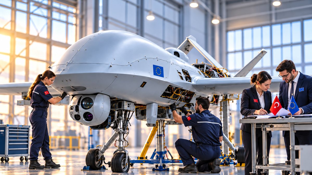 Cooperazione industriale tra Turchia e Unione Europea nella produzione di sistemi unmanned per la difesa