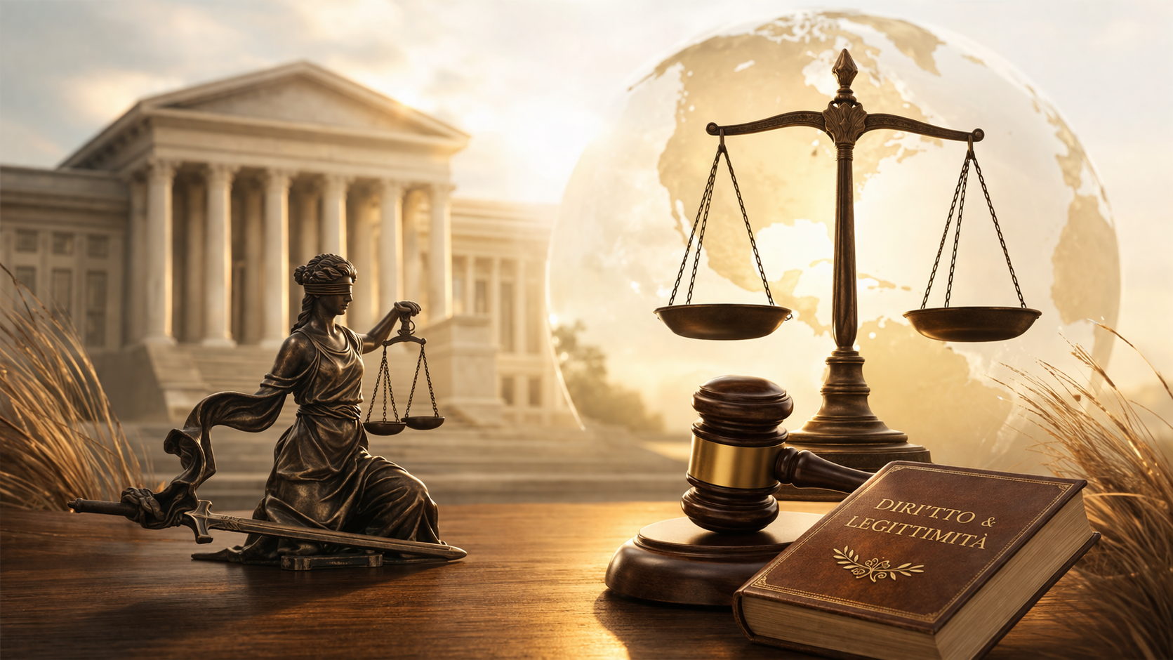 Illustrazione del tema Diritto e Legittimità
