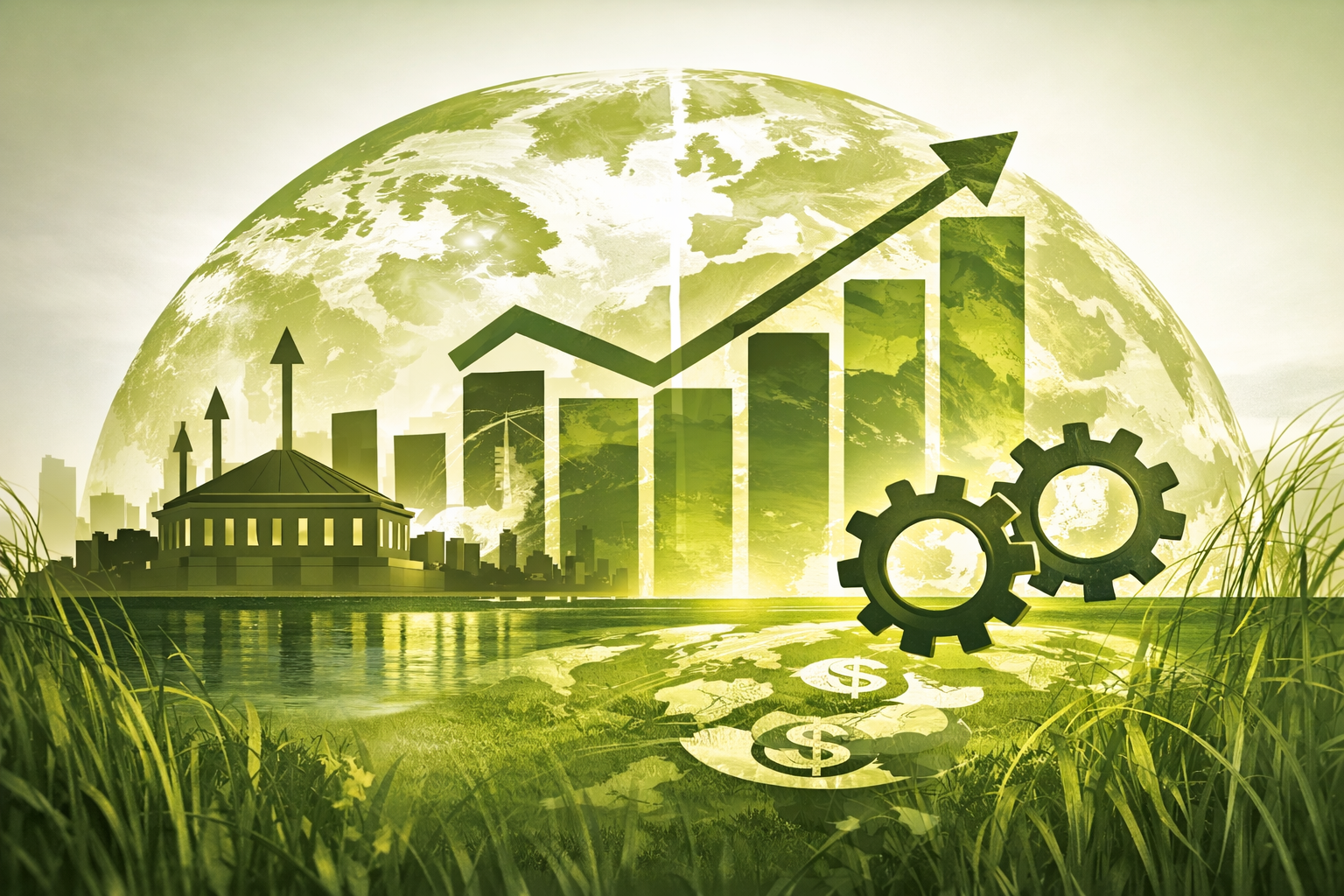 Illustrazione del tema Economia e Industria