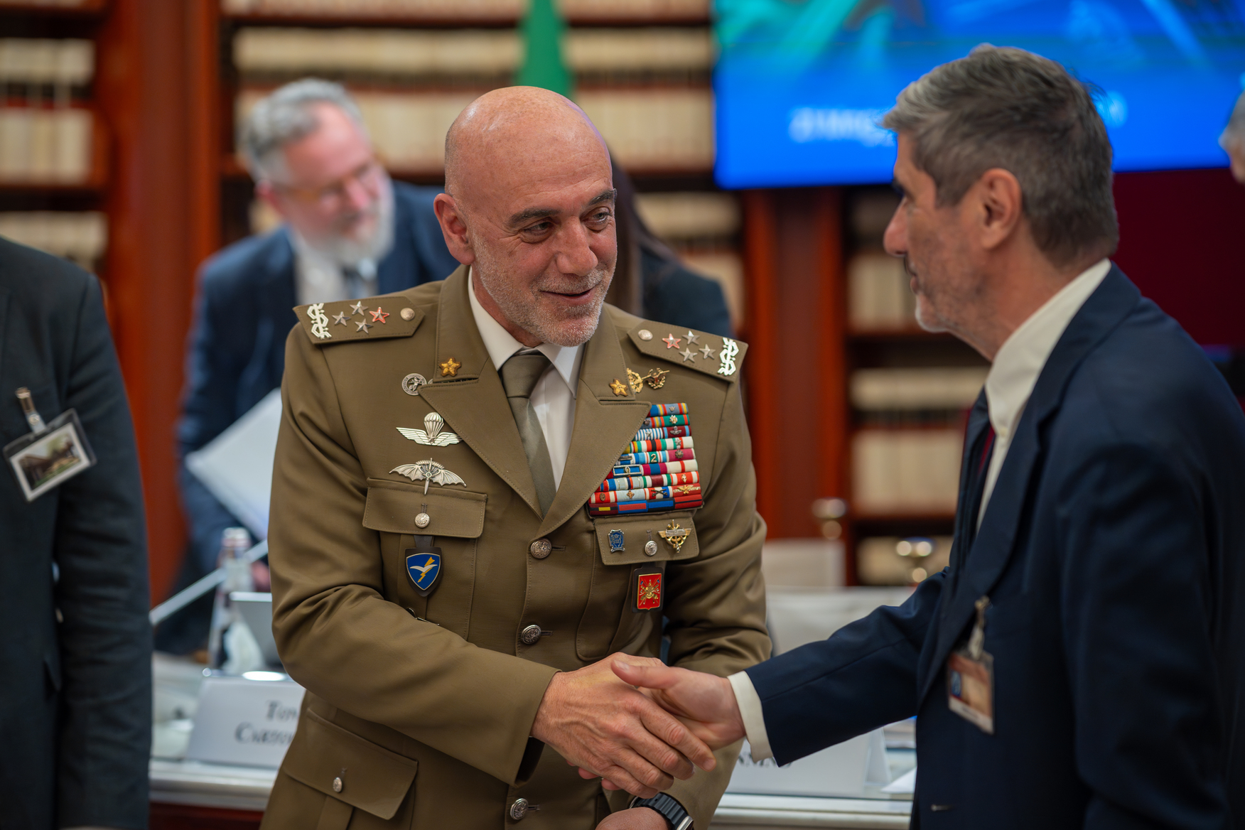 Dialogo istituzionale a margine dell’evento - Presentazione Report Cultura della Difesa