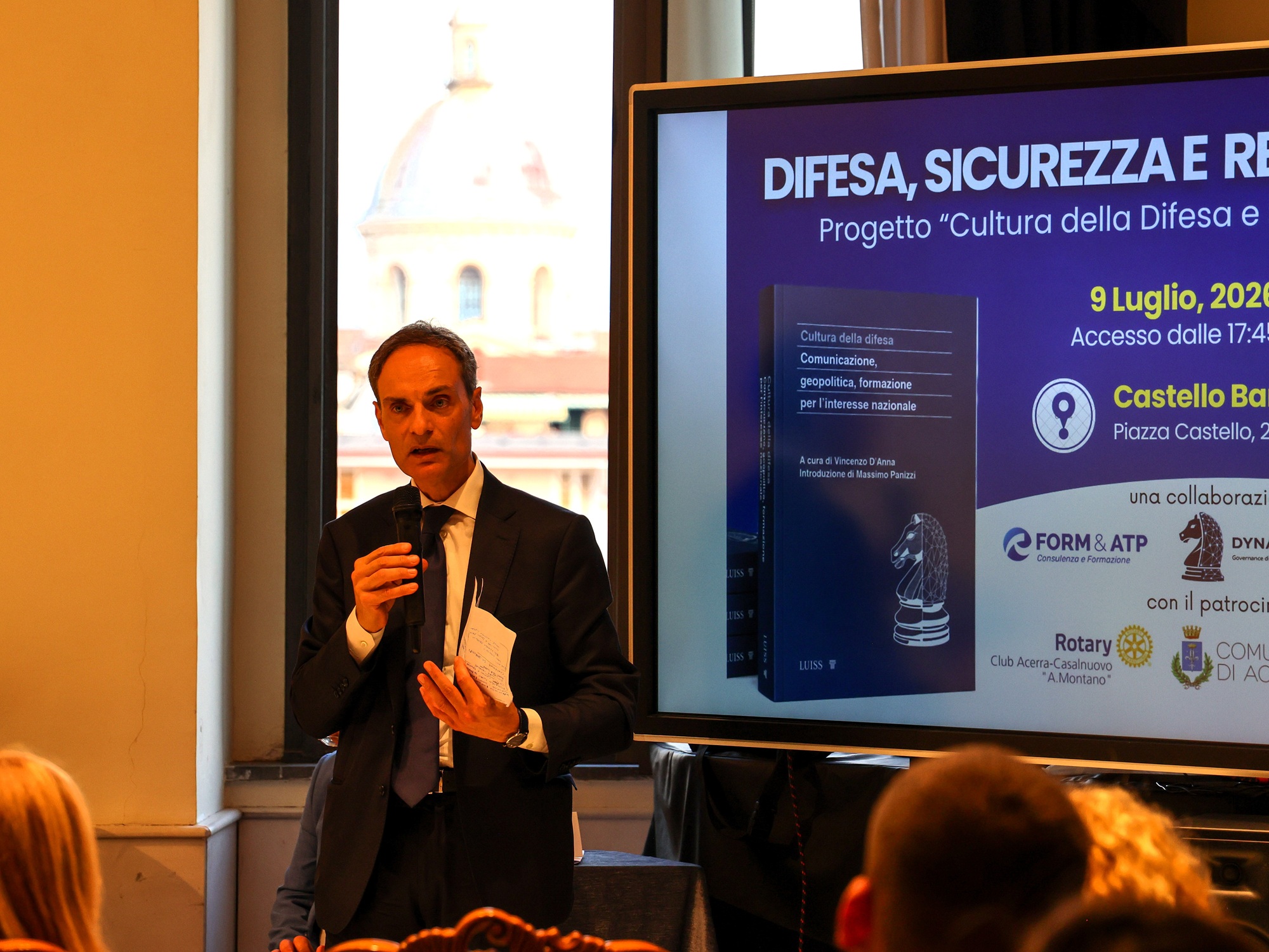 Conclusioni del Cons. Avv. Francesco Urraro, Vice Presidente Consiglio di Presidenza del Consiglio di Stato - Difesa, Sicurezza e Resilienza, Acerra 9 luglio 2026
