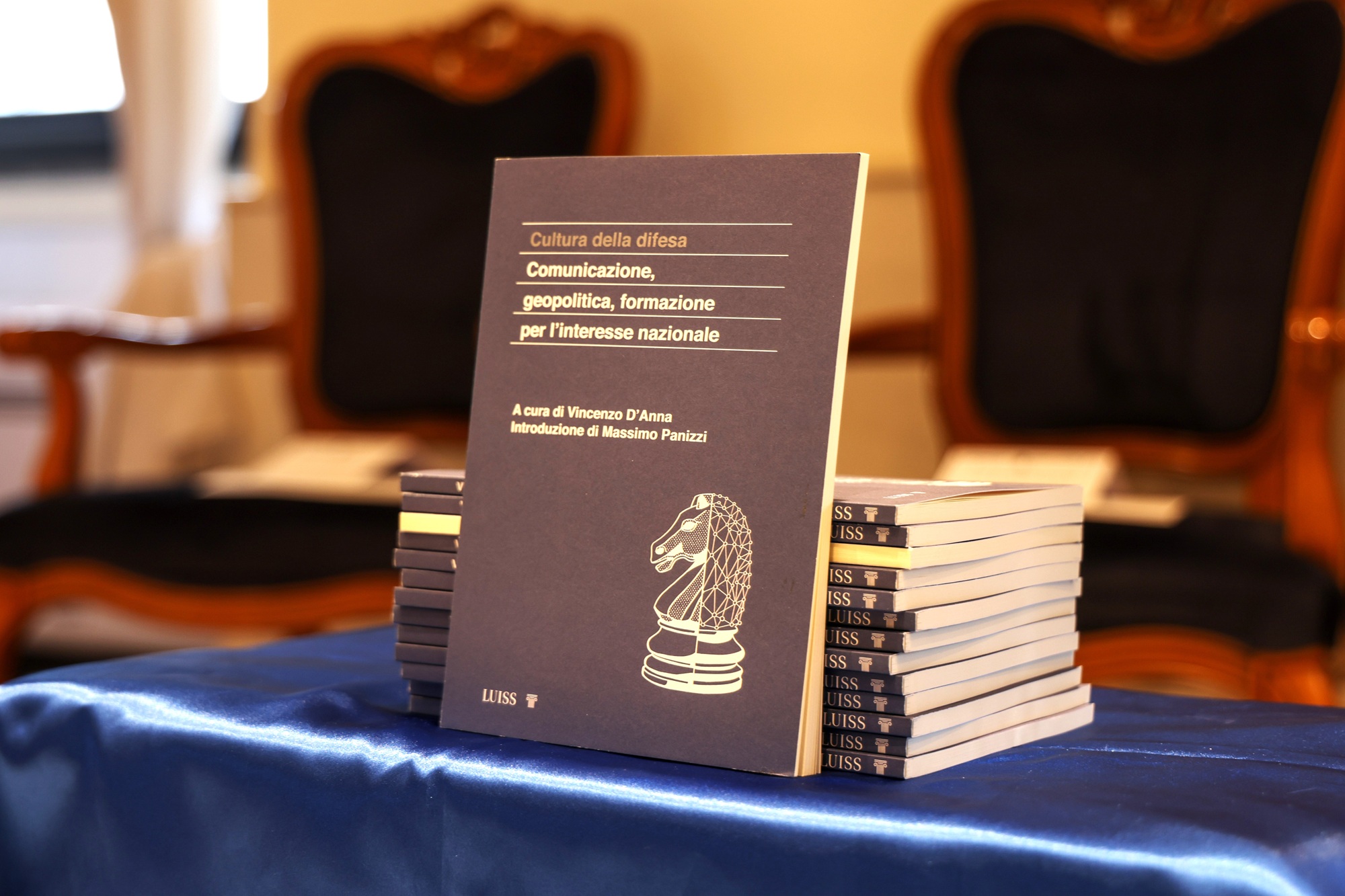 Il volume Cultura della Difesa edito da LUISS University Press - Difesa, Sicurezza e Resilienza, Acerra 9 luglio 2026